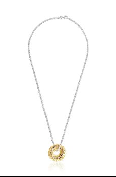 Серебряное колье с позолотой Tous Miranda