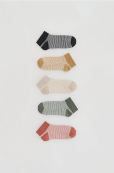 Reserved - Шкарпетки, набір з 5 - темно-сірий - 908JJ-90X