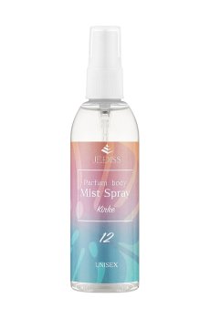 Парфюмированный мист-спрей для тела и волос Jediss 12 Kirke унисекс, 100 мл