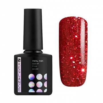 Гель-лак для ногтей Reglance Gel Polish 026 Красный с шиммером, 7.5 мл Гель-лак для ногтей Reglance Gel Polish 026 Красный с шиммером, 7.5 мл