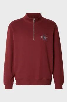 Мужская красная спортивная кофта MONOLOGO Красный L Calvin Klein Jeans LV04RD244G