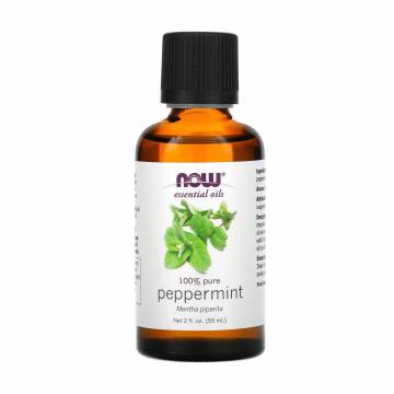 Эфирное масло Now Foods Peppermint перечной мяты, 59 мл Эфирное масло Now Foods Peppermint перечной мяты, 59 мл