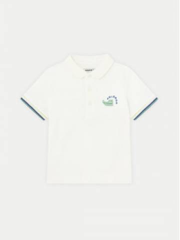 Mayoral Поло 1106 Білий Regular Fit Mayoral Поло 1106 Білий Regular Fit