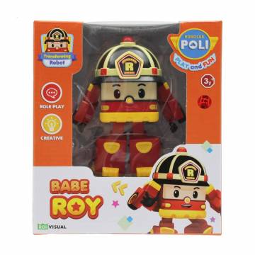 Игрушка трансформер-малыш Robocar Poli Рой, от 3 лет, 15.5*11*11 см (ZR-919) Игрушка трансформер-малыш Robocar Poli Рой, от 3 лет, 15.5*11*11 см (ZR-919)