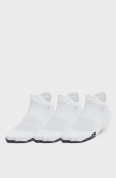 Женские белые носки (3 пары) UA Breathe 3pk NS Tab Белый ONESIZE Under Armour 1387052-100