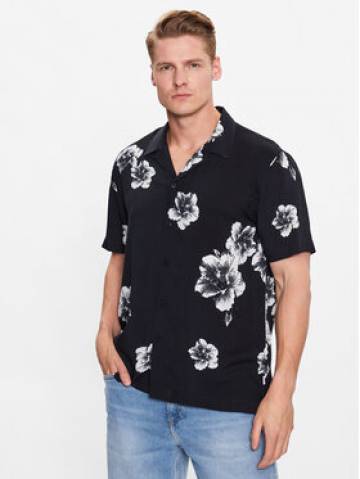 Lindbergh Сорочка 30-203425 Чорний Relaxed Fit Lindbergh Сорочка 30-203425 Чорний Relaxed Fit