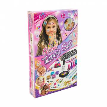 Набор детской декоративной косметики Shantou Jinxing Glitter Tattoo Set, от 3 лет (BTX-6017B/C/D) Набор детской декоративной косметики Shantou Jinxing Glitter Tattoo Set, от 3 лет (BTX-6017B/C/D)