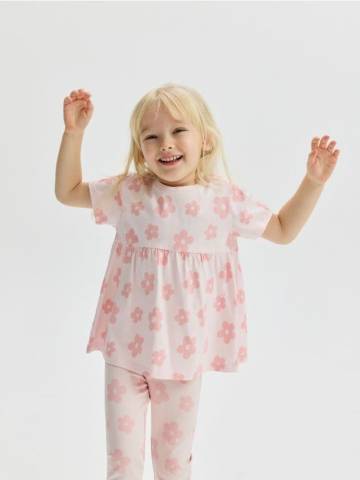 Reserved - BABIES` BLOUSE - пастельний рожевий - 286DB-03X Reserved - BABIES` BLOUSE - пастельний рожевий - 286DB-03X