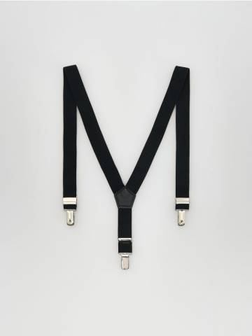 Reserved - Класичні підтяжки - чорний - 494FM-99X