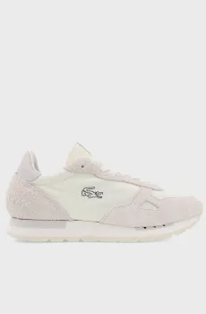 Мужские бежевые кроссовки Partner 70s Бежевый 41 Lacoste 747SMA000718C