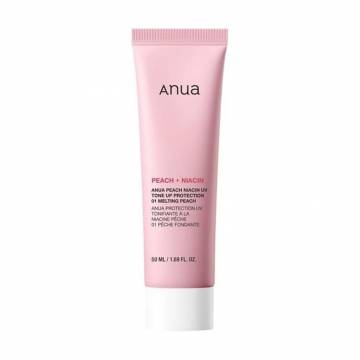 Тонирующий крем для лица Anua Peach Niacin UV Tone Up Protection 01 Melting Peach, 50 мл