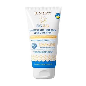Солнцезащитный крем для лица Bioton Cosmetics BioSun, SPF 60, 50 мл Солнцезащитный крем для лица Bioton Cosmetics BioSun, SPF 60, 50 мл