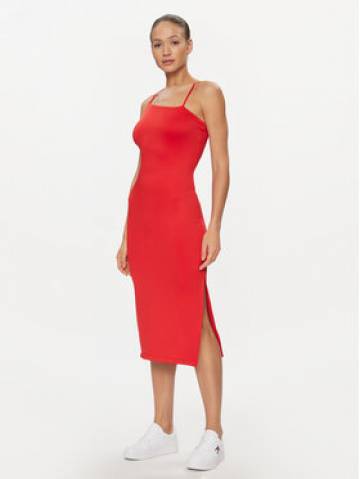Tommy Jeans Літня сукня Bodycon DW0DW17425 Червоний Slim Fit Tommy Jeans Літня сукня Bodycon DW0DW17425 Червоний Slim Fit