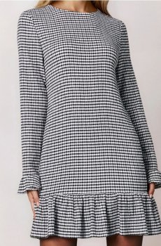 Сукня міді - різнобарвний