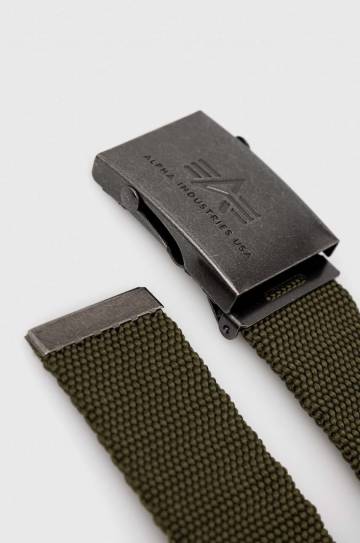 Ремень Alpha Industries цвет зелёный 100906.11-Olive Ремень Alpha Industries цвет зелёный 100906.11-Olive