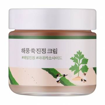 Успокаивающий крем для лица Round Lab Mugwort Calming Cream с морской полынью, 80 мл Успокаивающий крем для лица Round Lab Mugwort Calming Cream с морской полынью, 80 мл