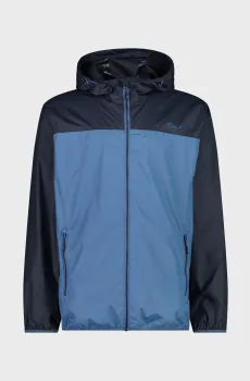 Мужская синяя ветровка RAIN FIX HOOD Синий 52 CMP 32X5807-M879