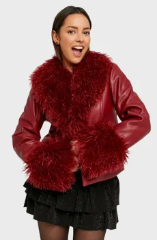 Женская красная куртка Красный L Tally Weijl SJAPUSIXTA