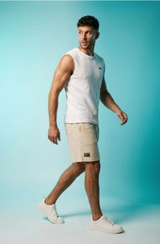 Бавовняні шорти - нюдовий