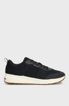 Мужские темно-синие кроссовки LIGHTWEIGHT MODERN KNIT RUNNER Синий 44 Tommy Hilfiger FM0FM05326