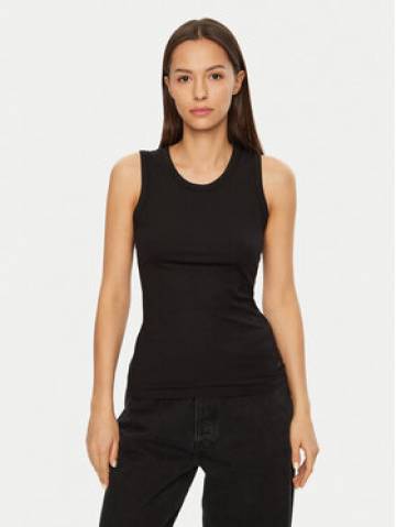 Calvin Klein Топ K20K208054 Чорний Slim Fit Calvin Klein Топ K20K208054 Чорний Slim Fit