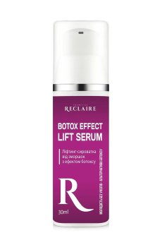 Лифтинг-сыворотка для лица Reclaire Botox Effect Lift Serum с эффектом ботокса, 30 мл