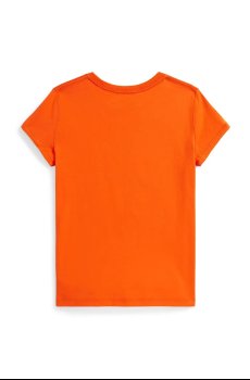 Детская хлопковая футболка Polo Ralph Lauren