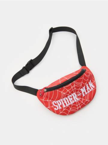 Поясна сумка з принтом Spider-Man - червоний Поясна сумка з принтом Spider-Man - червоний