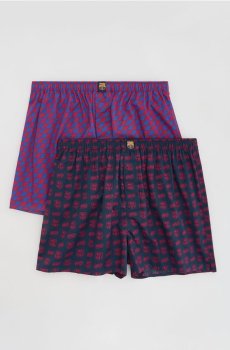 Reserved - MEN`S BOXER SHORTS - темно-синій - 623HH-59X