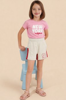 U.S. Polo Assn. Kids Girls Colourblocked Technology Shorts