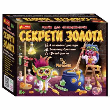 Набір для експериментів Ranok Секрети золота (12114120У) Набір для експериментів Ranok Секрети золота (12114120У)