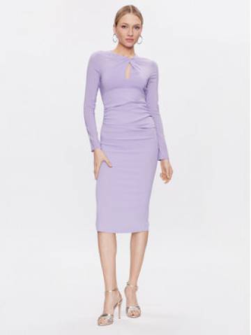Pinko Коктейльна сукня Ancasti 100111 A0GM Фіолетовий Regular Fit Pinko Коктейльна сукня Ancasti 100111 A0GM Фіолетовий Regular Fit