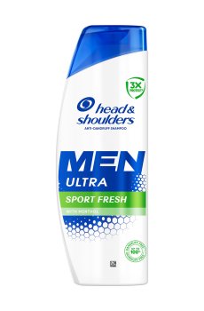 Мужской шампунь против перхоти Head & Shoulders Men Ultra Sport Fresh, 300 мл
