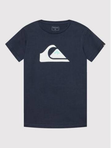 Quiksilver Футболка Comp Logo EQBZT04369 Cиній Regular Fit Quiksilver Футболка Comp Logo EQBZT04369 Cиній Regular Fit