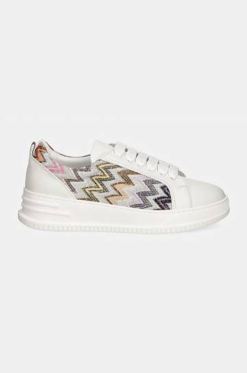 Кроссовки Missoni Alex цвет белый MW60_053 Кроссовки Missoni Alex цвет белый MW60_053
