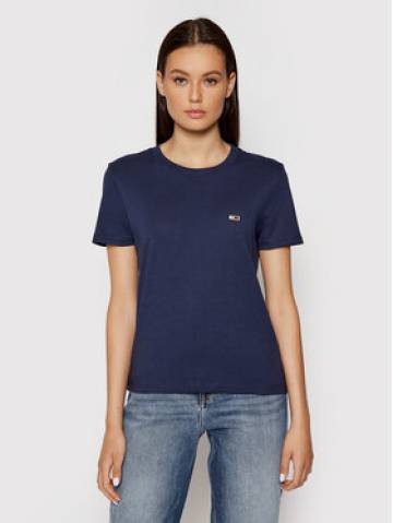 Tommy Jeans Футболка Tjw Jersey DW0DW09198 синій Regular Fit Tommy Jeans Футболка Tjw Jersey DW0DW09198 синій Regular Fit