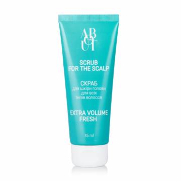 About Hair Скраб для шкіри голови Extra Volume Fresh, 75 мл About Hair Скраб для шкіри голови Extra Volume Fresh, 75 мл