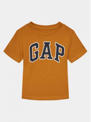 Gap Футболка 748026-05 Коричневий Regular Fit Gap Футболка 748026-05 Коричневий Regular Fit
