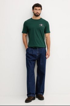 Хлопковая футболка Gant