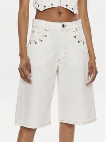 Pinko Джинсові шорти Xmen 103626 A1VD Білий Regular Fit Pinko Джинсові шорти Xmen 103626 A1VD Білий Regular Fit