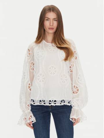 BARDOT Блузка 59731TB Білий Regular Fit BARDOT Блузка 59731TB Білий Regular Fit
