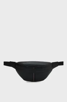 Мужская черная поясная сумка CENTRAL Черный ONESIZE Tommy Hilfiger AM0AM14171