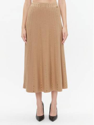 TWINSET Спідниця трапеція 232TT3172 Коричневий Regular Fit TWINSET Спідниця трапеція 232TT3172 Коричневий Regular Fit