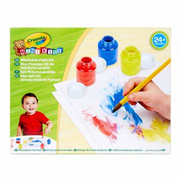 Набір для творчості Crayola Mini kids Малювання фарбами (256698.006) Набір для творчості Crayola Mini kids Малювання фарбами (256698.006)
