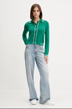 Кардиган с примесью шерсти Guess Jeans