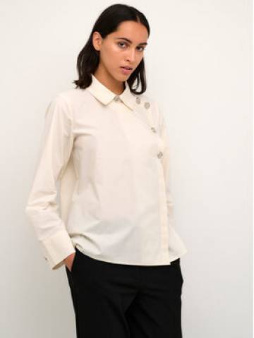 Karen by Simonsen Сорочка Klarakb 10104584 Écru Classic Fit Karen by Simonsen Сорочка Klarakb 10104584 Écru Classic Fit