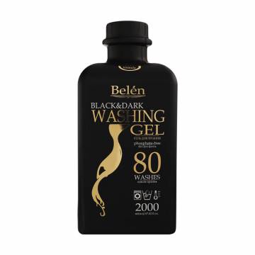 Гель для стирки черного и темного белья Belen Black & Dark, 80 стирок, 2 л Гель для стирки черного и темного белья Belen Black & Dark, 80 стирок, 2 л