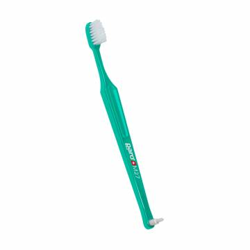 Детская зубная щетка Paro Swiss Kids M27, средней жесткости, зеленая, 1 шт (в полиэтиленовой упаковке) Детская зубная щетка Paro Swiss Kids M27, средней жесткости, зеленая, 1 шт (в полиэтиленовой упаковке)