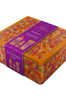 Подарочный набор Tesori dOriente Карма (парфюмированная вода, 100 мл + гель для душа, 250 мл + гель для ванны, 500 мл)