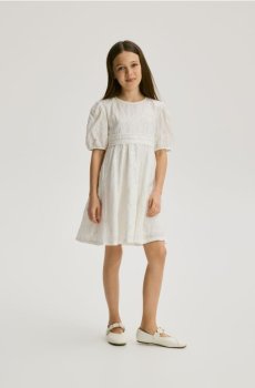 Reserved - Сукня з паєтками - кремовий - 331IB-01X